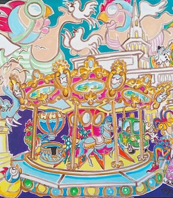 POP-ART collection  "COQS et COCOTTES BALNEAIRES"